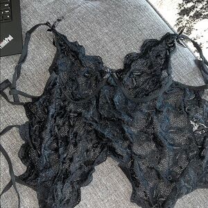 Elegant Black Lace Lingerie
